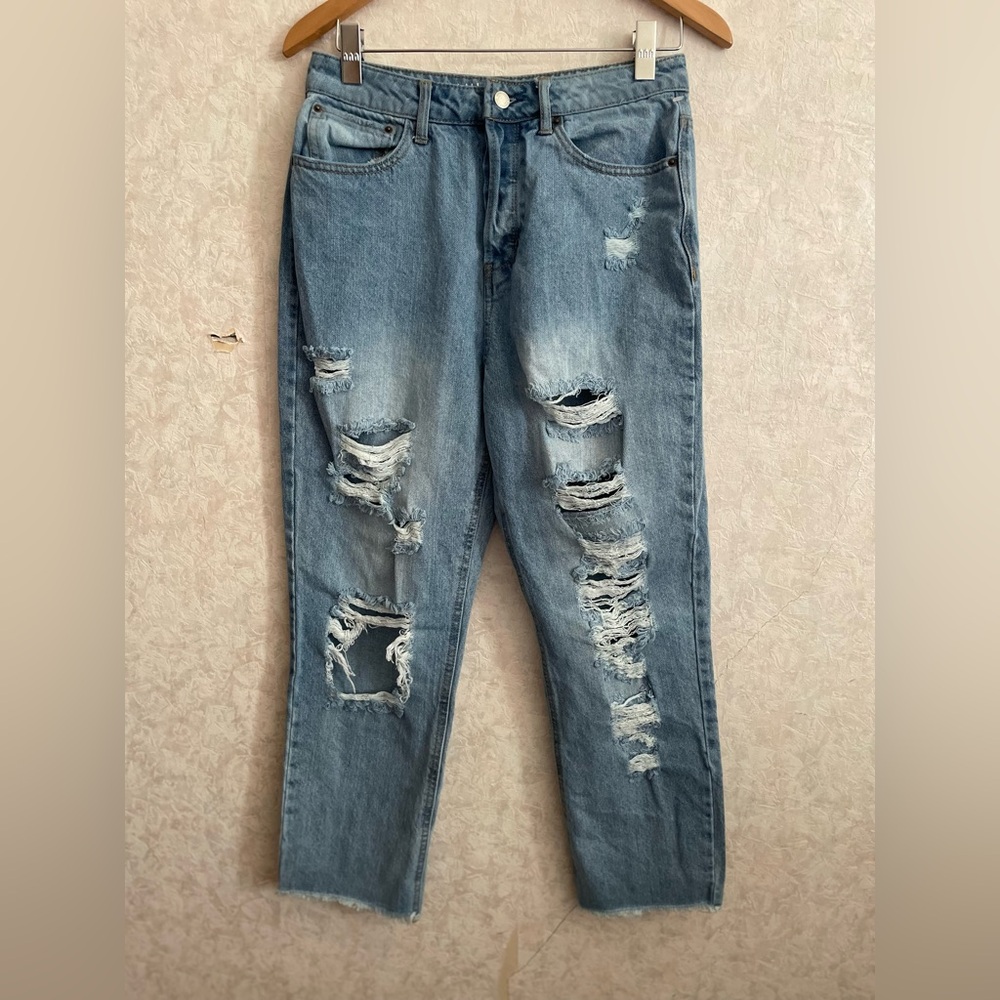 Vanilla Star size 9 button fly 90's boyfriend jeans